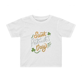 Kids Preschool T-Shirt 2T - 4T - St Patricks Day Shamrocks Clovers Orange Green