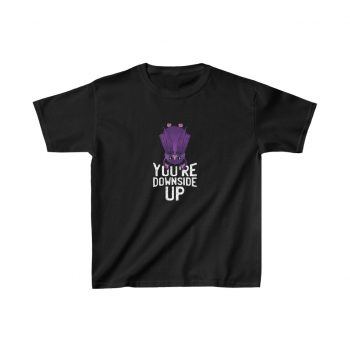 Kids T-Shirt Cotton - Bat You're Downside Up