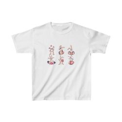 Kids T-Shirt Cotton - Easter Bunny Easter Eggs