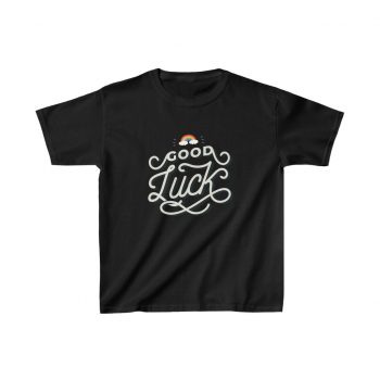 Kids T-Shirt Cotton - Good Luck St Patricks Day