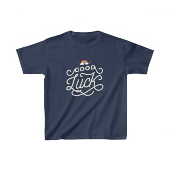 Kids T-Shirt Cotton - Good Luck St Patricks Day