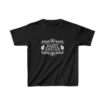 Kids T-Shirt Cotton - Happy Easter Eggs