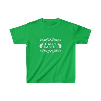 Kids T-Shirt Cotton - Happy Easter Eggs