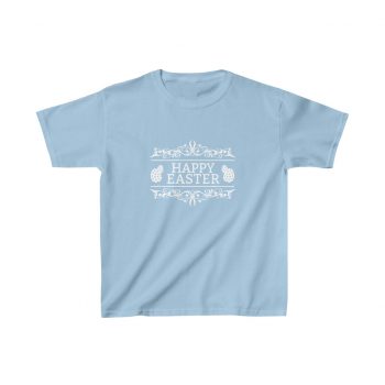 Kids T-Shirt Cotton - Happy Easter Eggs