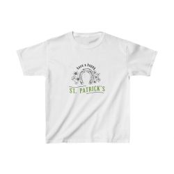 Kids T-Shirt Cotton - Have a Happy St Patricks Day Horse Shoe Clover