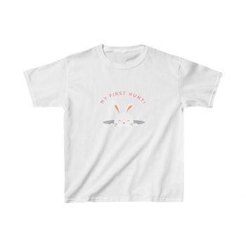 Kids T-Shirt Cotton - My First Easter Egg Hunt Easter Bunny