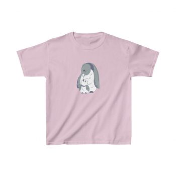 Kids T-Shirt Cotton - Penguin Mom and Baby