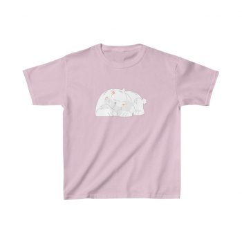 Kids T-Shirt Cotton - Polar Bear Mom and Baby