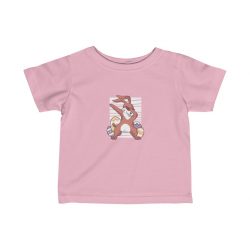 Kids T-Shirt Infant Fine Jersey Tee - Dabbing Easter Bunny Eggs Rabbit