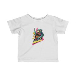 Kids T-Shirt Infant Fine Jersey Tee - DJ Bear Colorful