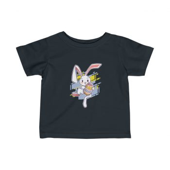 Kids T-Shirt Infant Fine Jersey Tee - Easter Rabbit Egg Bunny