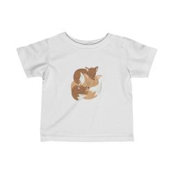 Kids T-Shirt Infant Fine Jersey Tee - Fox Mom and Babies