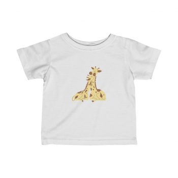 Kids T-Shirt Infant Fine Jersey Tee - Giraffe Mom and Baby