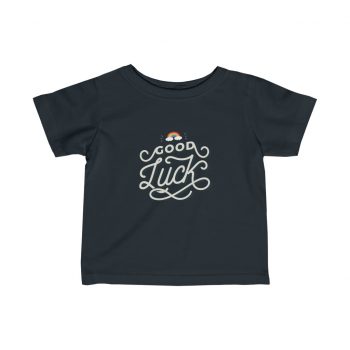 Kids T-Shirt Infant Fine Jersey Tee - Good Luck St Patricks Day