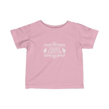 Kids T-Shirt Infant Fine Jersey Tee - Happy Easter Eggs