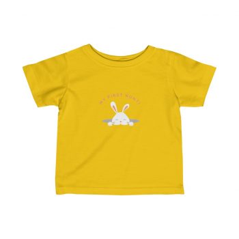 Kids T-Shirt Infant Fine Jersey Tee - My First Easter Egg Hunt Easter Bunny