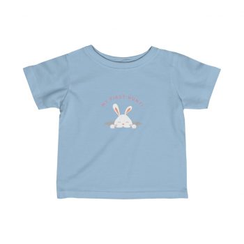 Kids T-Shirt Infant Fine Jersey Tee - My First Easter Egg Hunt Easter Bunny