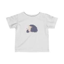 Kids T-Shirt Infant Fine Jersey Tee - Possum Mom and Baby