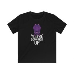 Kids T-Shirt Youth Softstyle - Bat You're Downside Up