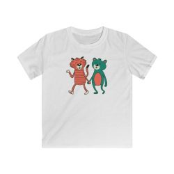 Kids T-Shirt Youth Softstyle - Cute Bear Tiger