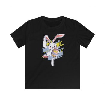 Kids T-Shirt Youth Softstyle - Easter Rabbit Egg Bunny