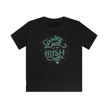 Kids T-Shirt Youth Softstyle - Luck of the Irish St Patrick’s Day