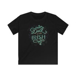 Kids T-Shirt Youth Softstyle - Luck of the Irish St Patrick’s Day