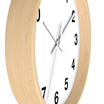 Wall Clock With Numbers