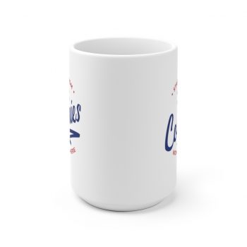 White Coffee Mug - 4th Of July Started From 13 Colonies Now Were Here