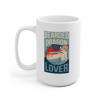 White Coffee Mug - Bearded Dragon Lover Sun Glasses