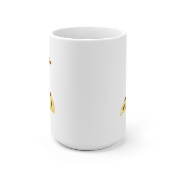 White Coffee Mug - Giraffe Mom and Baby