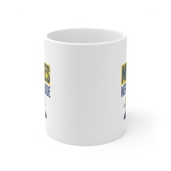 White Coffee Mug - Sad Corona Bottle Coronavirus Covid-19