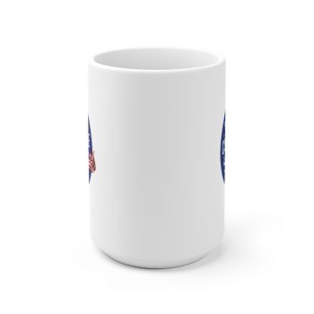 White Coffee Mug - Today We Celebrate Happy July 4th