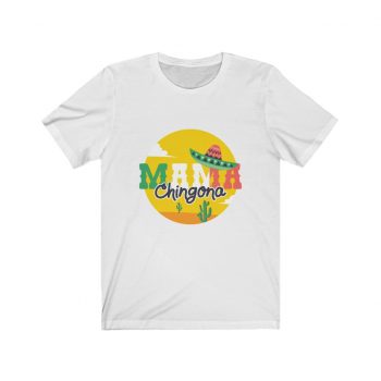 Adult Short Sleeve Tee T-Shirt Unisex - Mama Chingona Spanish Mother's Day