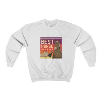 Adult Sweatshirt Unisex Heavy Blend - Best Horse Mom Ever