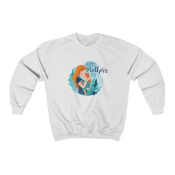 Adult Sweatshirt Unisex Heavy Blend - Happy Mothers Day Mom and Child