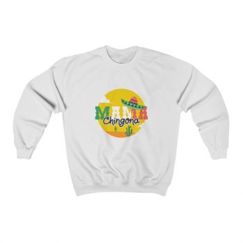 Adult Sweatshirt Unisex Heavy Blend - Mama Chingona Spanish Mother's Day