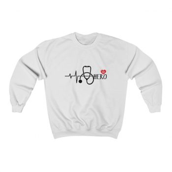 Adult Sweatshirt Unisex Heavy Blend - Medical Staff are Heroes