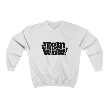 Adult Sweatshirt Unisex Heavy Blend - Mom is Wow