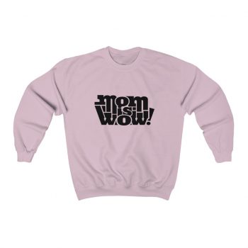 Adult Sweatshirt Unisex Heavy Blend - Mom is Wow