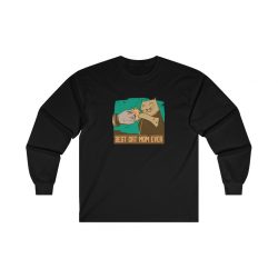 Adult Ultra Cotton Long Sleeve Tee - Best Cat Mom Ever