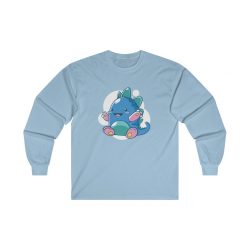 Adult Ultra Cotton Long Sleeve Tee - Little Baby Dragon