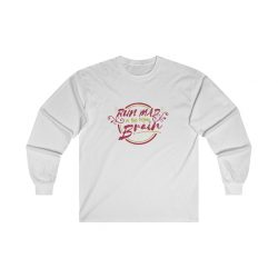 Adult Ultra Cotton Long Sleeve Tee - Run Mad in the Mom Brain