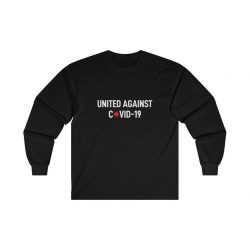 Adult Ultra Cotton Long Sleeve Tee - United Against Covid 19