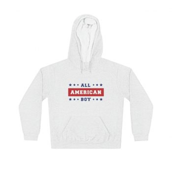 Adult Unisex Hoodie - 4th Of July All American Boy