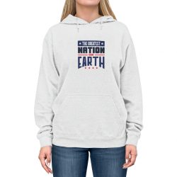 Adult Unisex Hoodie - America The Greatest Nation on Earth