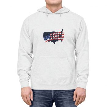 Adult Unisex Hoodie - America USA Map