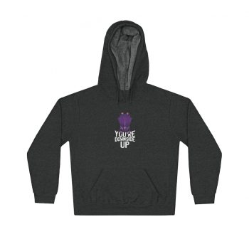 Adult Unisex Hoodie - Bat You're Downside Up