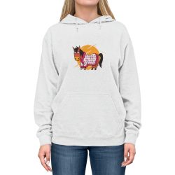 Adult Unisex Hoodie - Bathrobe Horse