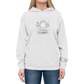 Adult Unisex Hoodie - Celebrate Happy St Patricks Day Pot of Gold Clover